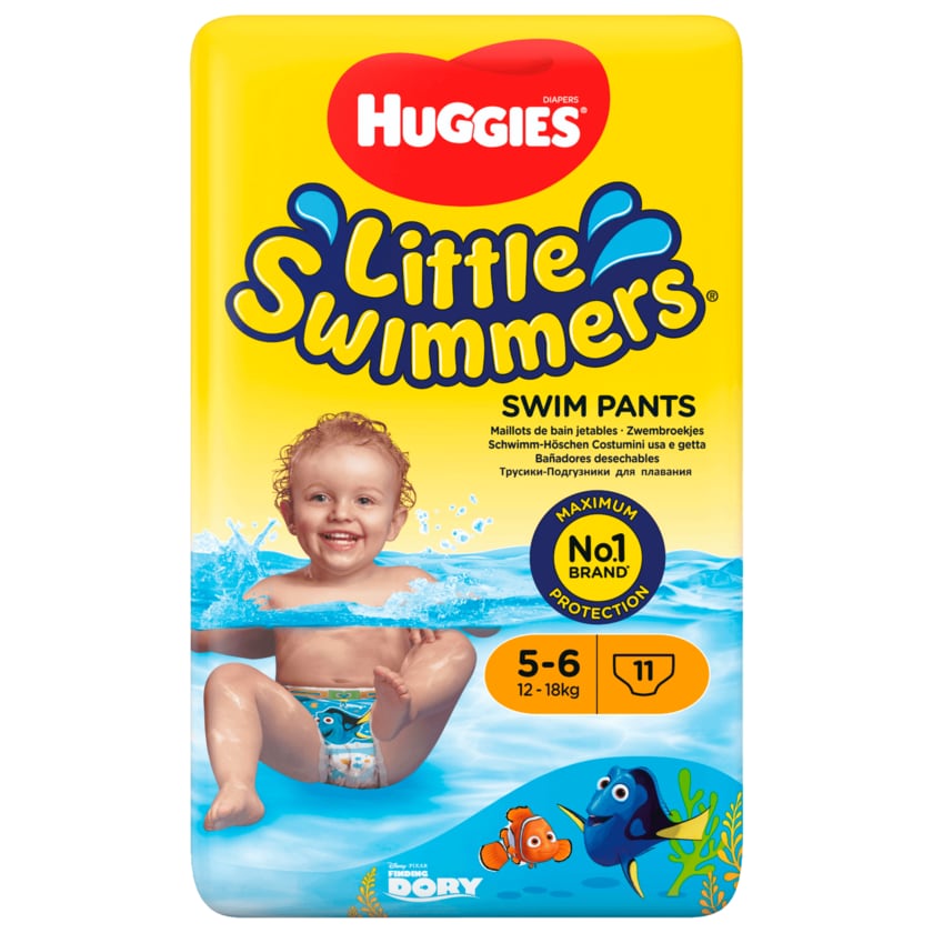 Huggies Little Swimmerst Schwimmwindeln Gr.5 12kg-18kg 11 Stück